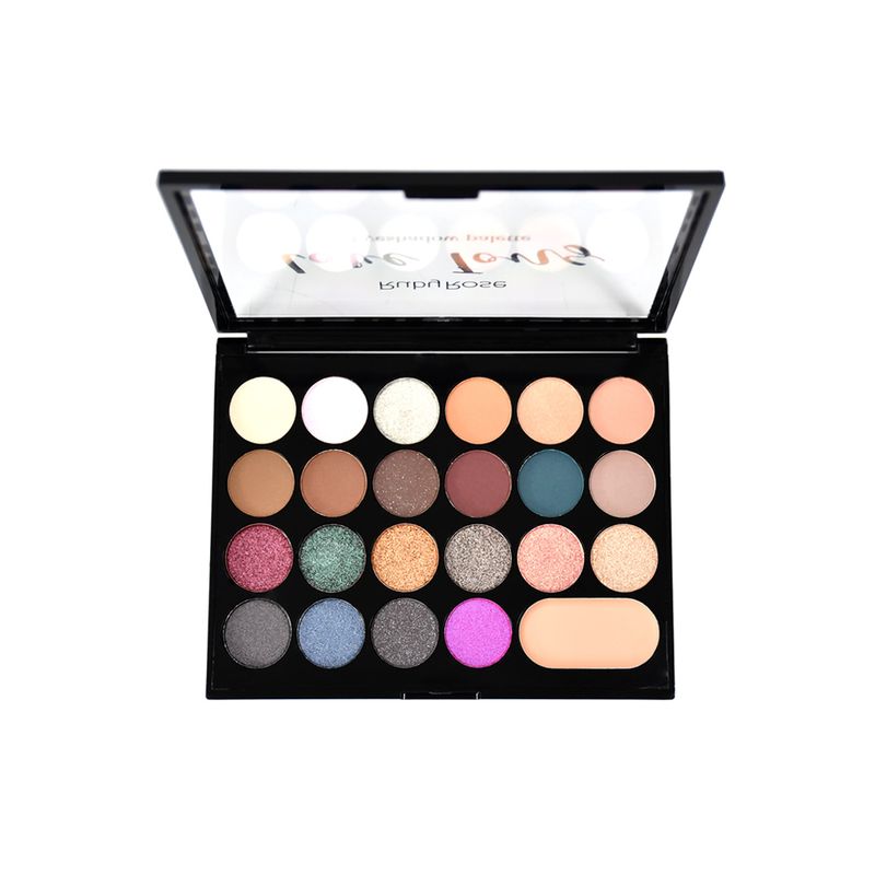 Paleta-de-Sombra-em-Po-Ruby-Rose-Love-Tons