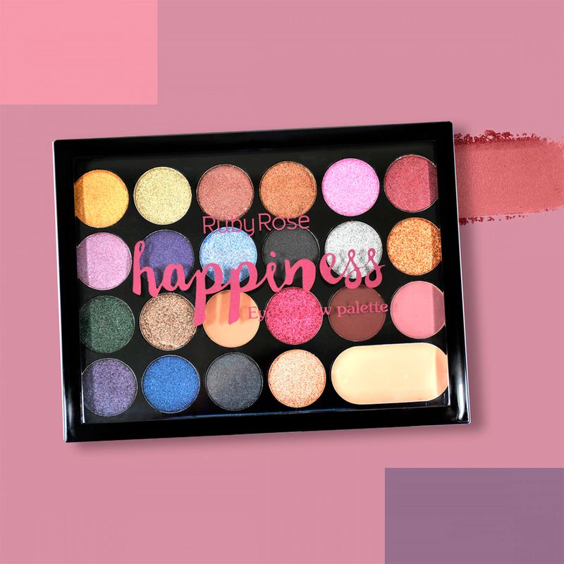 Paleta-de-Sombra-em-Po-Ruby-Rose-Happiness
