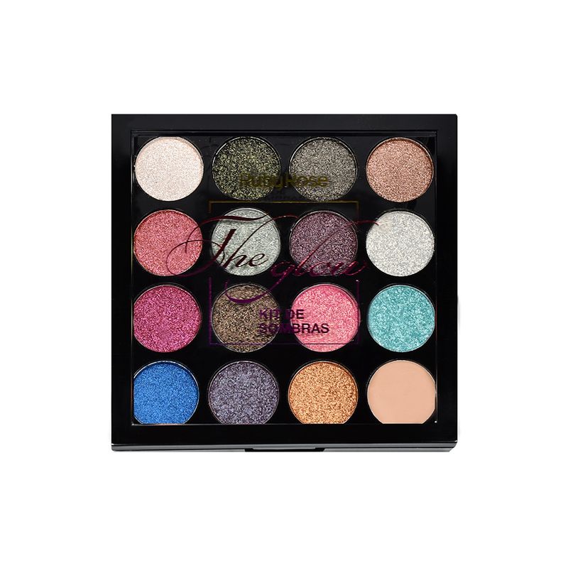 Paleta-de-Sombra-em-Po-Ruby-Rose-The-Glow
