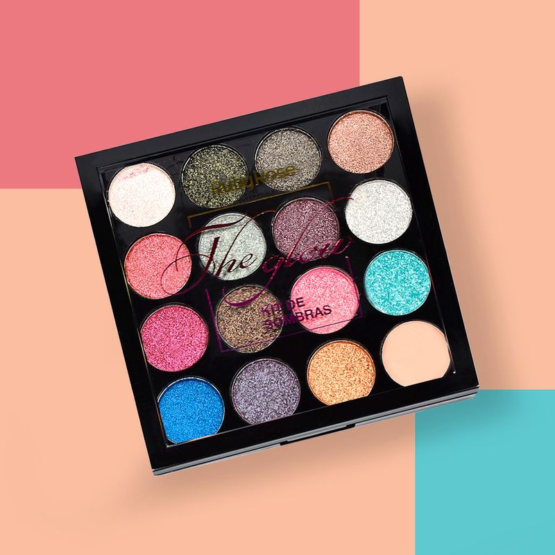Paleta-de-Sombra-em-Po-Ruby-Rose-The-Glow