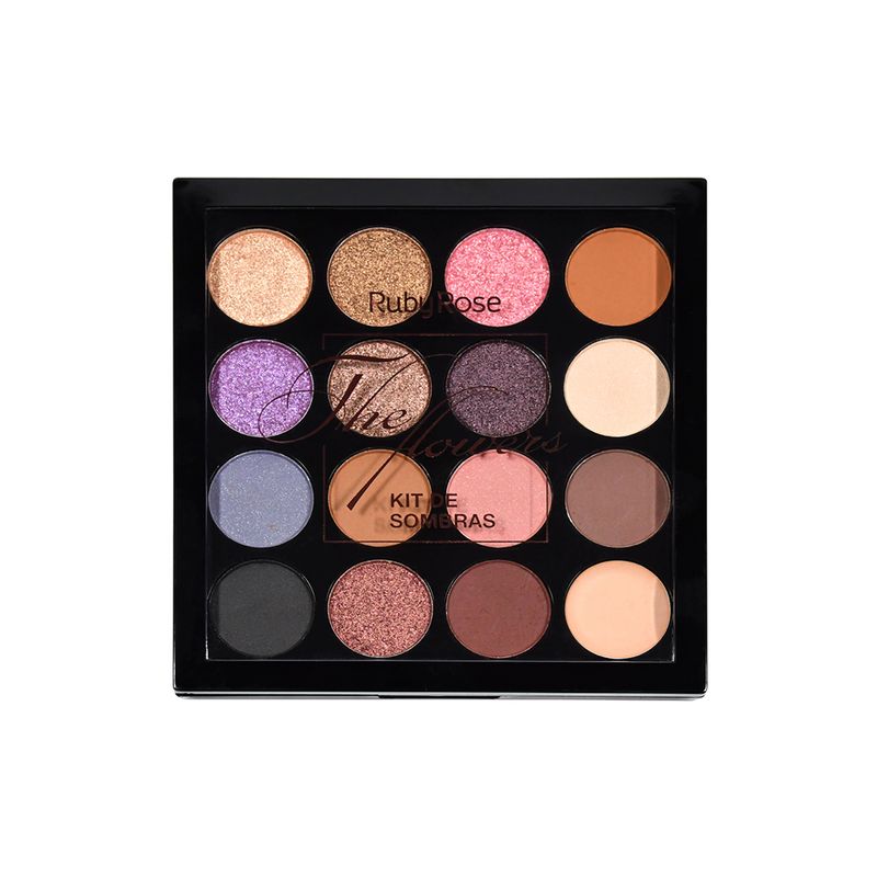 Paleta-de-Sombra-em-Po-Ruby-Rose-The-Flowers