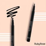 Caneta-Delineadora-Semi-Matte-Ruby-Rose-Black-19-g