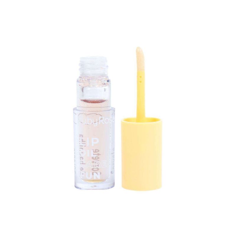 Gloss-Labial-Liquido-Ruby-Rose-Lip-Oil-Care-Fun-Sorvete-de-Baunilha-3-ml