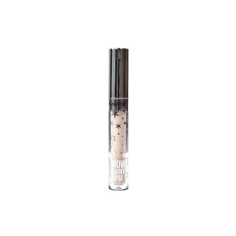 Gloss-Labial-Liquido-Cintilante-Ruby-Rose-Wow-Shiny-Lips--Nude-Rosado-52-3-ml