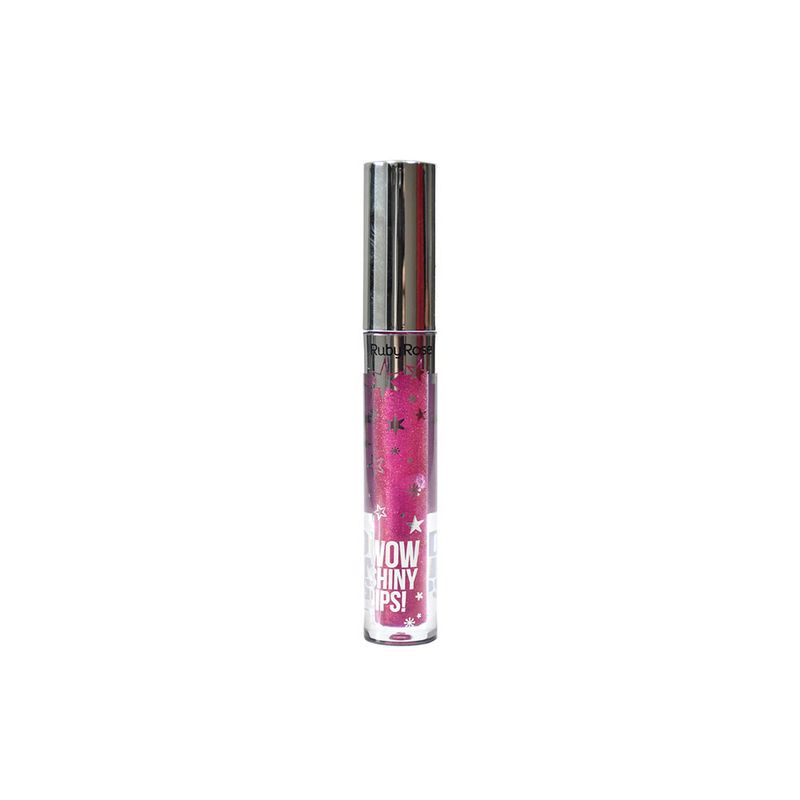 Gloss-Labial-Liquido-Intenso-Ruby-Rose-Wow-Shiny-Lips--Rosa-66-3-ml