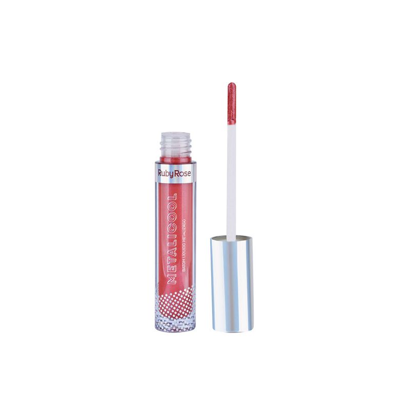 Batom-Liquido-Metalico-Ruby-Rose-Metalicool-Nude-Coral-10-45-ml