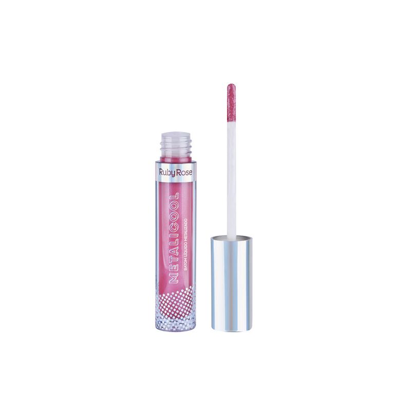 Batom-Liquido-Metalico-Ruby-Rose-Metalicool-Nude-Rosado-202-45-ml