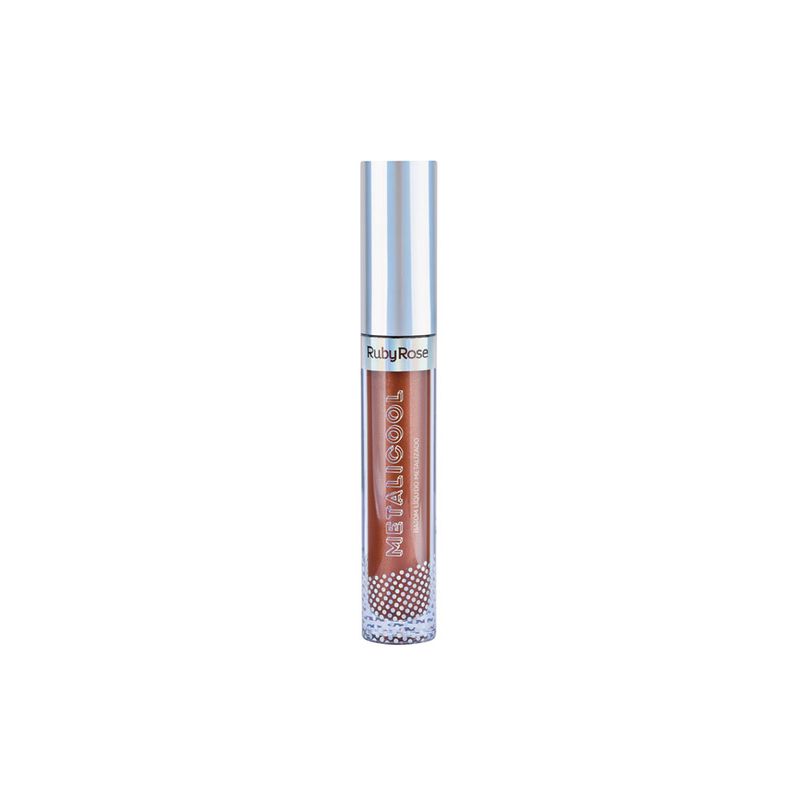 Batom-Liquido-Metalico-Ruby-Rose-Metalicool-Marrom-273-45-ml