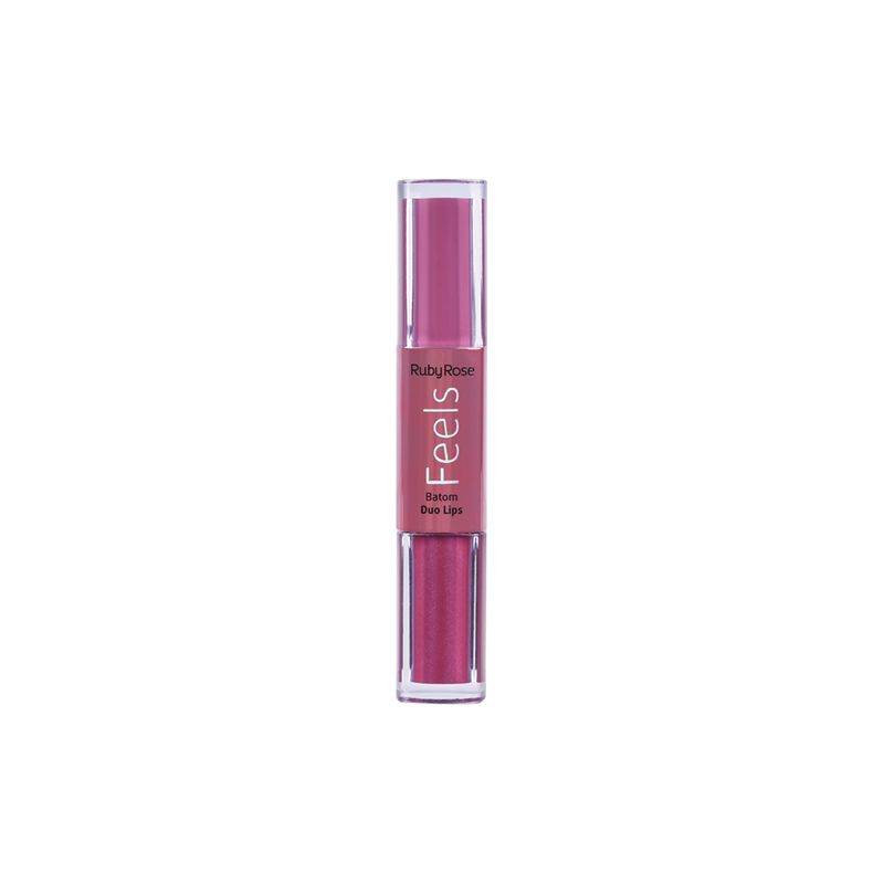 Batom-Liquido-Matte-Duo-Lips-Ruby-Rose-Feels-363-6-ml