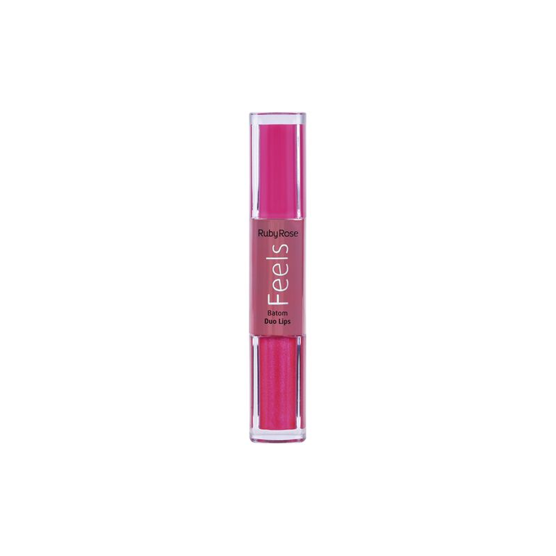 Batom-Liquido-Matte-Duo-Lips-Ruby-Rose-Feels-367-6-ml