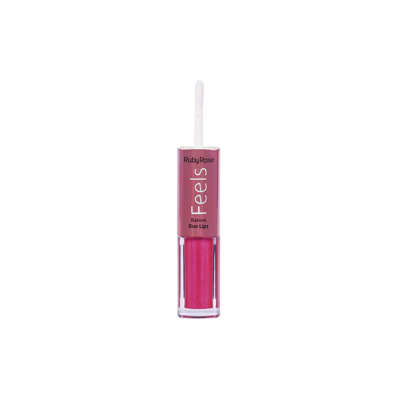 Batom-Liquido-Matte-Duo-Lips-Ruby-Rose-Feels-367-6-ml