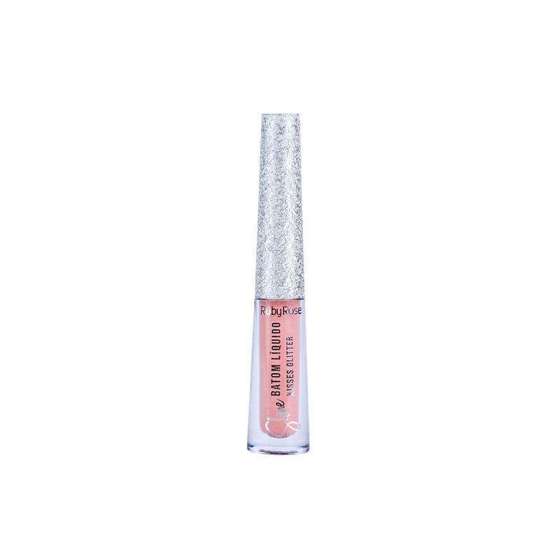 Batom-Liquido-com-Glitter-Ruby-Rose-Shine-Kisses-354-21-ml