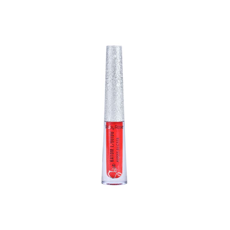 Batom-Liquido-com-Glitter-Ruby-Rose-Shine-Kisses-358-21-ml