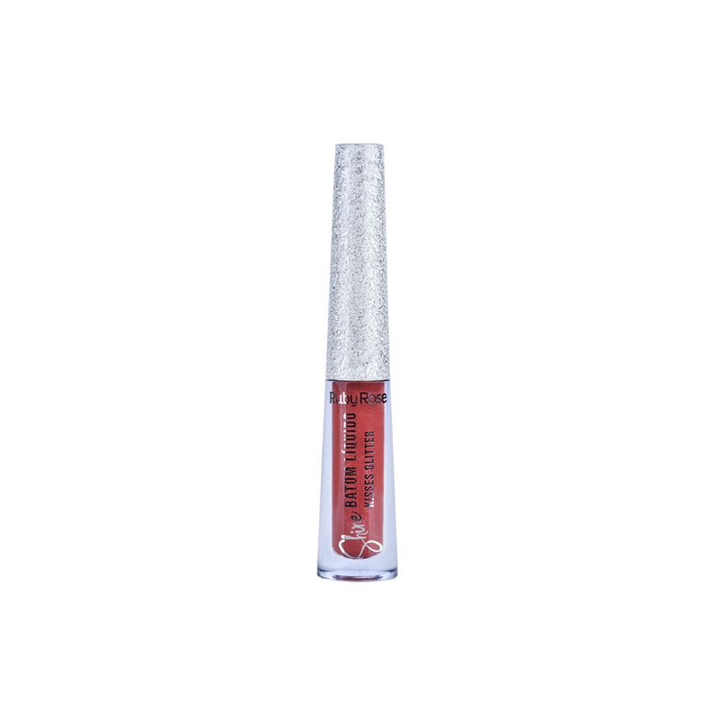 Batom-Liquido-com-Glitter-Ruby-Rose-Shine-Kisses-362-21-ml