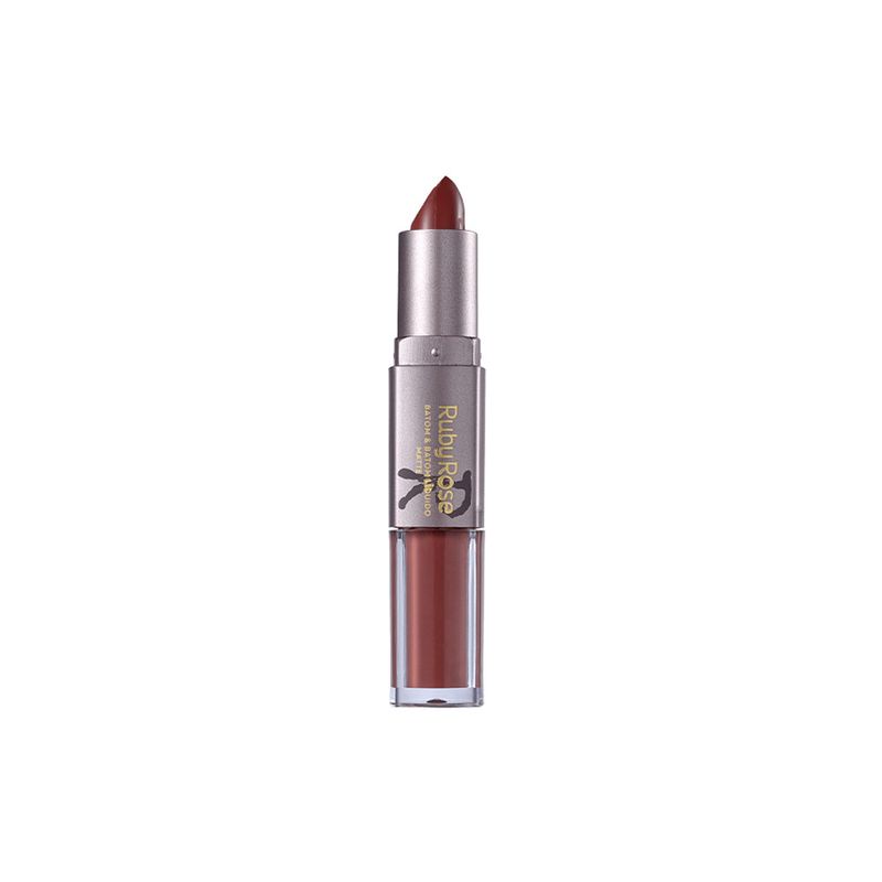 Batom-Matte-Ruby-Rose-Duo-211-66-g