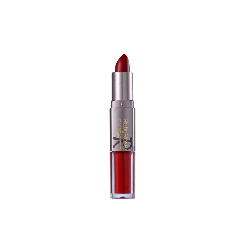 Batom-Semi-Matte-Ruby-Rose-Duo-200-66-g
