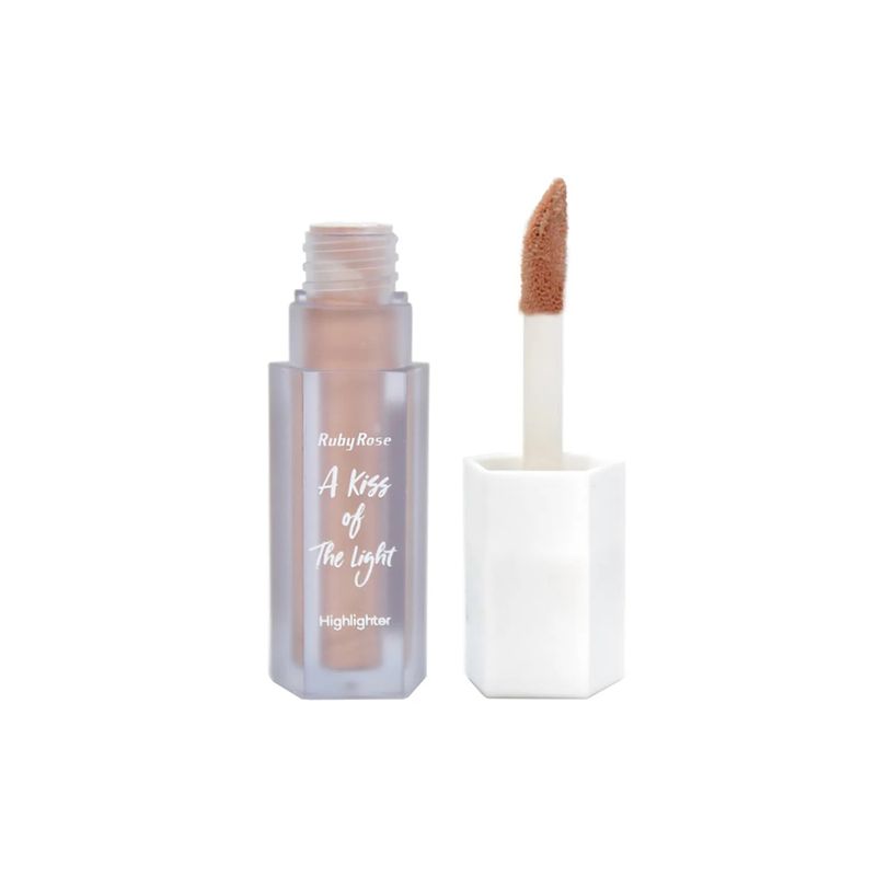 Iluminador-Liquido-Ruby-Rose-A-Kiss-Of-The-Light-4-Dourado-Rose-48-ml