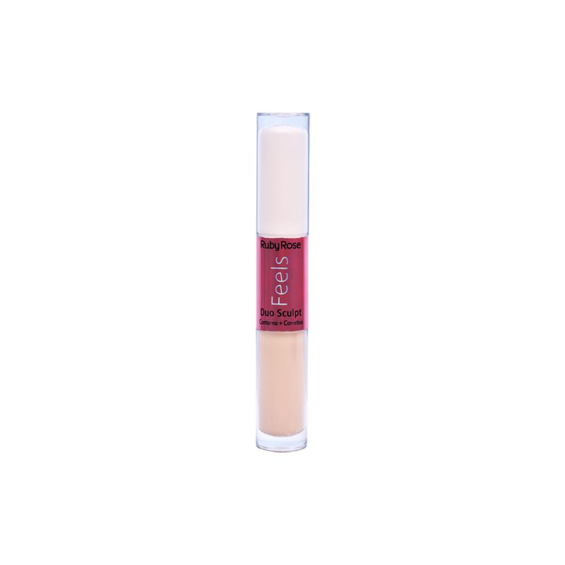 Corretivo-Liquido-Matte-Ruby-Rose-Duo-Sculpt-Feels-Chantilly-10-e-Avela-70-10-ml
