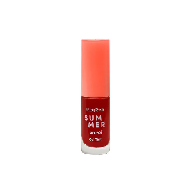 Lip-Tint-Gel-Ruby-Rose-Care-Fun-Summer-Coral-55-ml