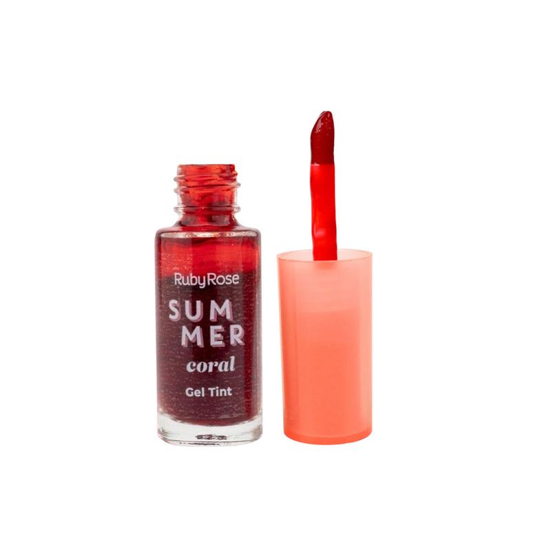 Lip-Tint-Gel-Ruby-Rose-Care-Fun-Summer-Coral-55-ml