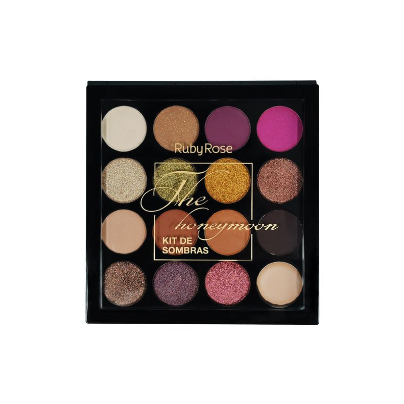 Paleta-de-Sombra-em-Po-Ruby-Rose-The-Honeymoon