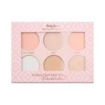 Paleta-de-Iluminador-Acetinada-Ruby-Rose-Highlighter-6-Shades