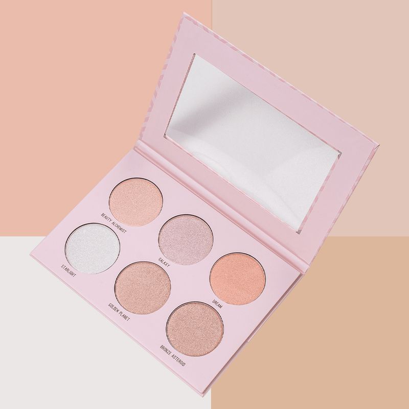 Paleta-de-Iluminador-Acetinada-Ruby-Rose-Highlighter-6-Shades