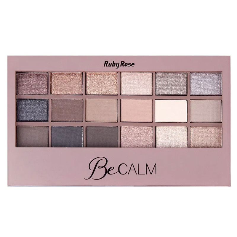 Paleta-de-Sombra-Aveludada-Ruby-Rose-Be-Calm-18-Shades