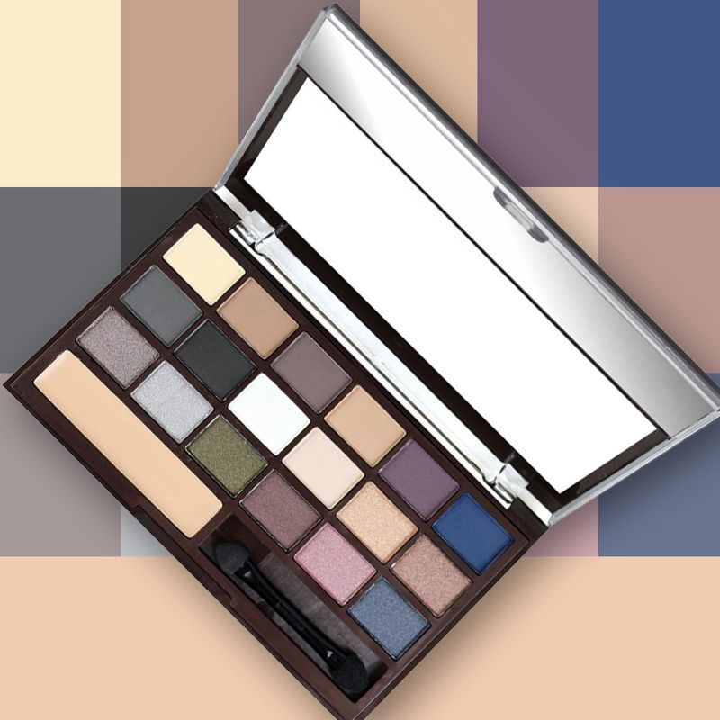 Paleta-de-Sombra-Aveludada-Ruby-Rose-Be-Pro-18-Shades