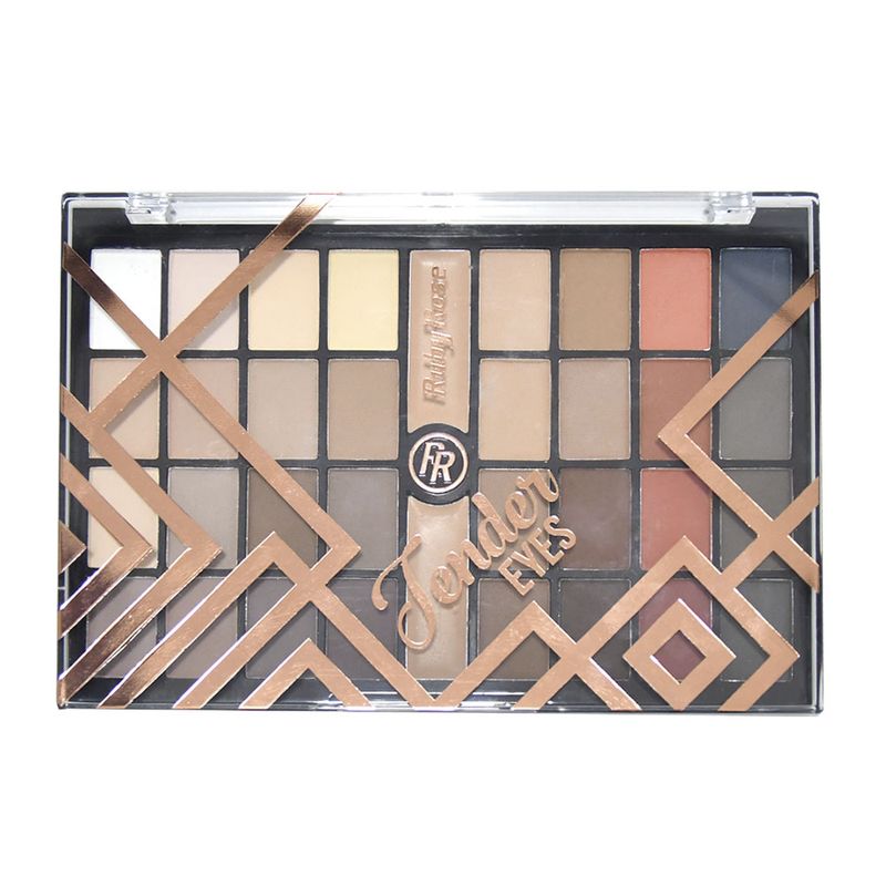 Paleta-de-Sombra-Aveludada-Ruby-Rose-Tender-Eyes-32-Shades