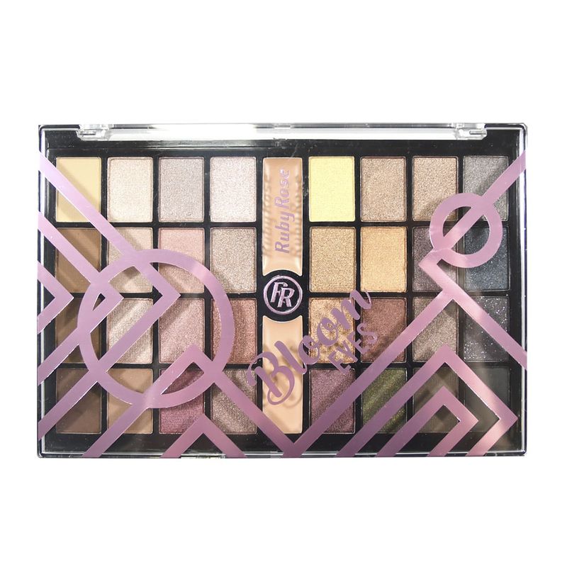 Paleta-de-Sombra-Aveludada-Ruby-Rose-Bloom-Eyes-32-Shades