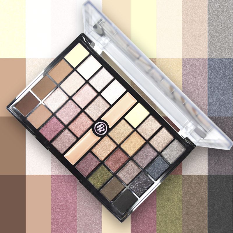 Paleta-de-Sombra-Aveludada-Ruby-Rose-Bloom-Eyes-32-Shades