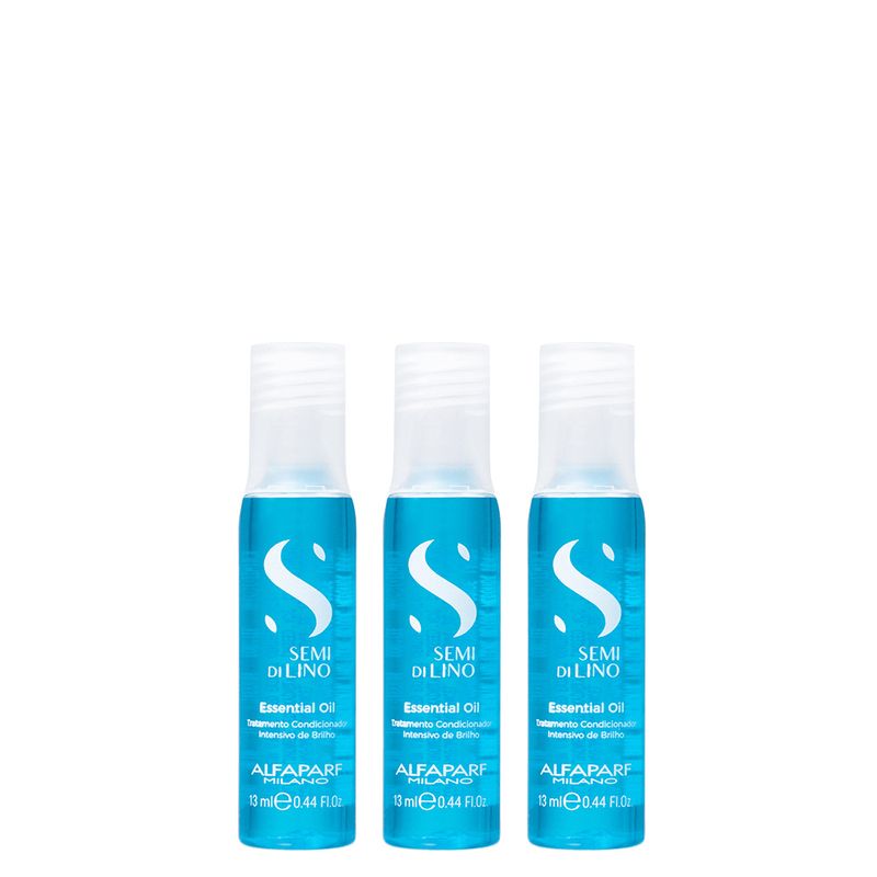 Kit-Alfaparf-Semi-Di-Lino-Illuminating-Essential-Oil-Home-Care--Ampolas-13ml-cada-–-3-Produtos