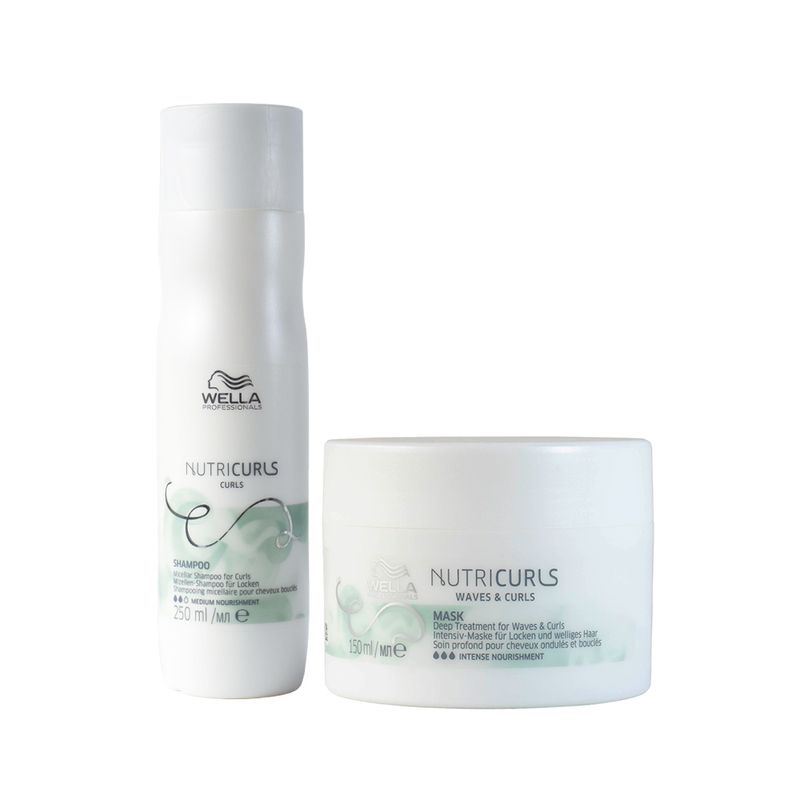 Kit-Wella-Professionals-Nutricurls---Shampoo-250-ml---Mascara-150-ml-