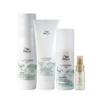 Kit-Wella-Professionals-Nutricurls---Shampoo-250-ml---Condicionador-250-ml---Leave-in-150-ml--Oleo-Ligth--30-ml