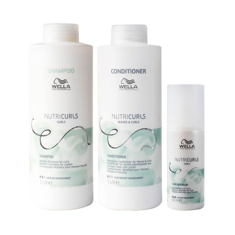 Kit-Wella-Professionals-Nutricurls---Shampoo-1000-ml---Condicionador-1000-ml---Leave-in-150-ml
