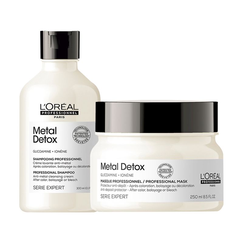 Kit-L-Oreal-Professionnel-Metal-Detox---Shampoo-300-ml---Mascara-250-g