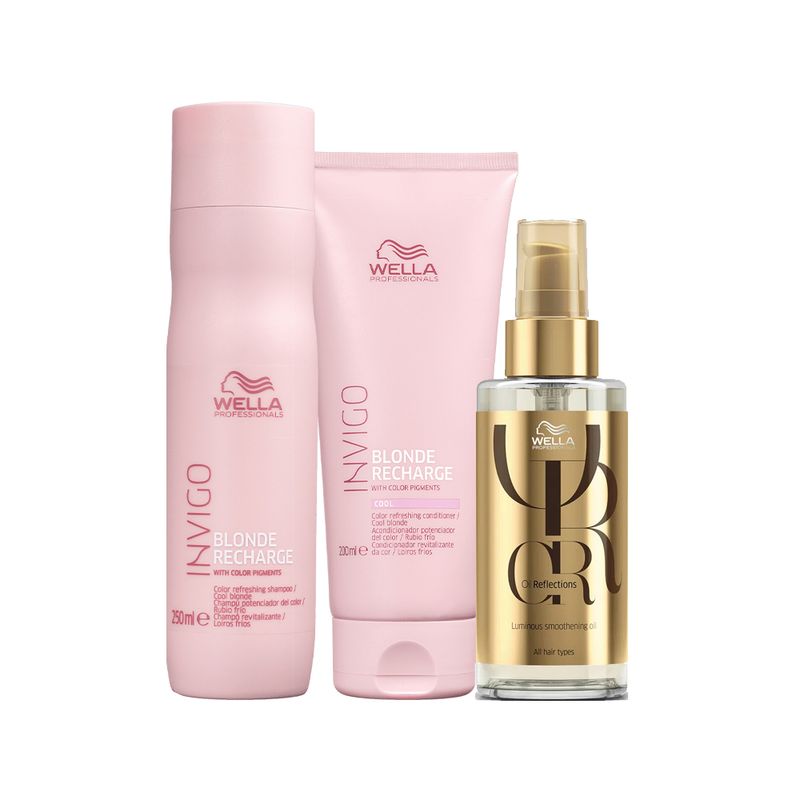 kit-Wella-Invigo-Cool-Blonde-Recharge--Shampoo-250-ml---Condicionador-200-ml---Oleo-30-ml