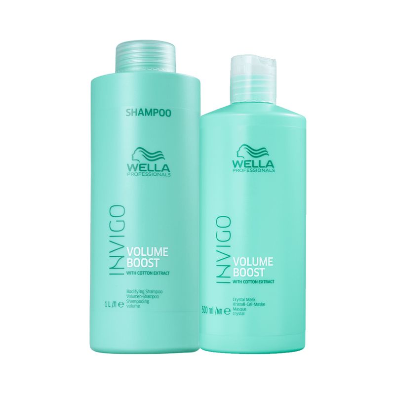 Kit-Wella-Professionals-Invigo-Volume-Boost---Shampoo-1000-ml---Mascara-500-ml-