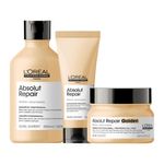 Kit-L-Oreal-Professionnel-Serie-Expert-Absolut-Repair-Gold-Quinoa---Shampoo-300-ml---Condicionador-200-ml---Mascara-Golden-250-g