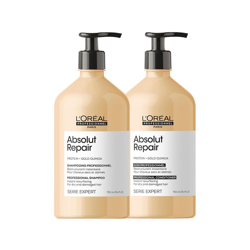 Kit-L-Oreal-Professionnel-Serie-Expert-Absolut-Repair-Gold-Quinoa---Shampoo-750-ml---Condicionador-750-ml