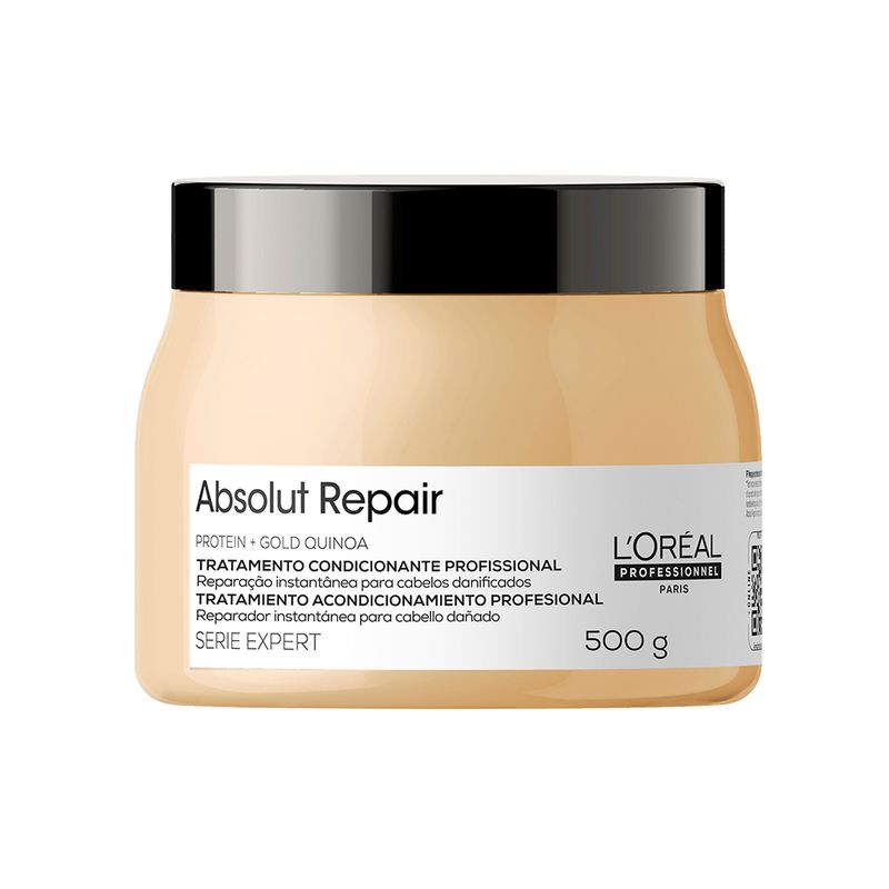 Kit-L-Oreal-Professionnel-Serie-Expert-Absolut-Repair-Gold-Quinoa---Shampoo-750-ml---Mascara-Reparacao-500g