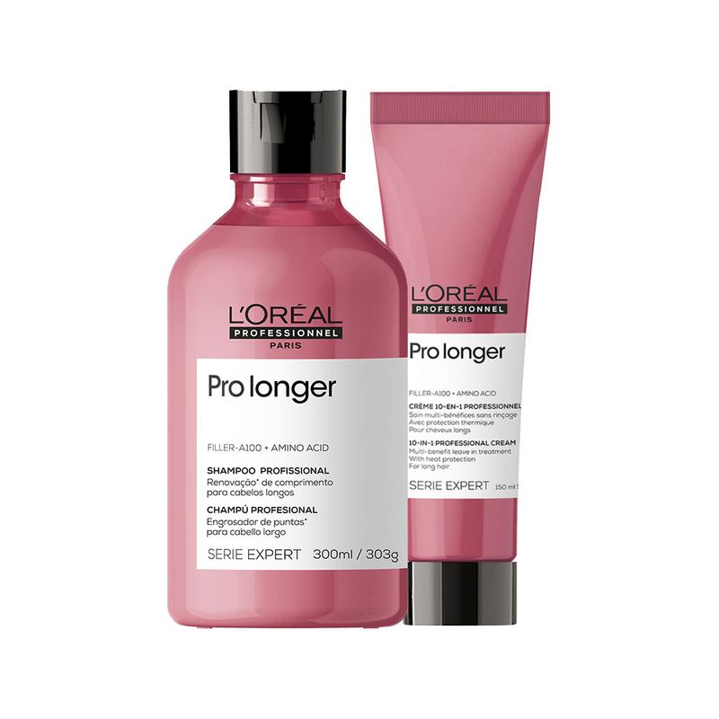 -Kit-L-Oreal-Professionnel-Serie-Expert-Pro-Longer----Shampoo-300-ml---Leave-in--150-g