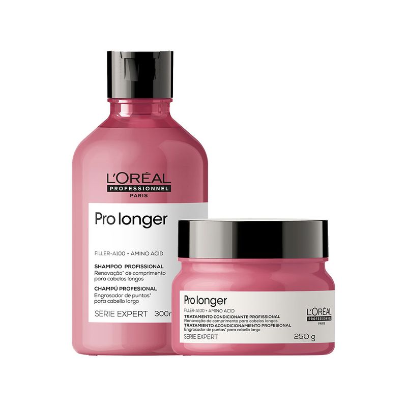 -Kit-L-Oreal-Professionnel-Serie-Expert-Pro-Longer----Shampoo-300-ml---Mascara-250-g