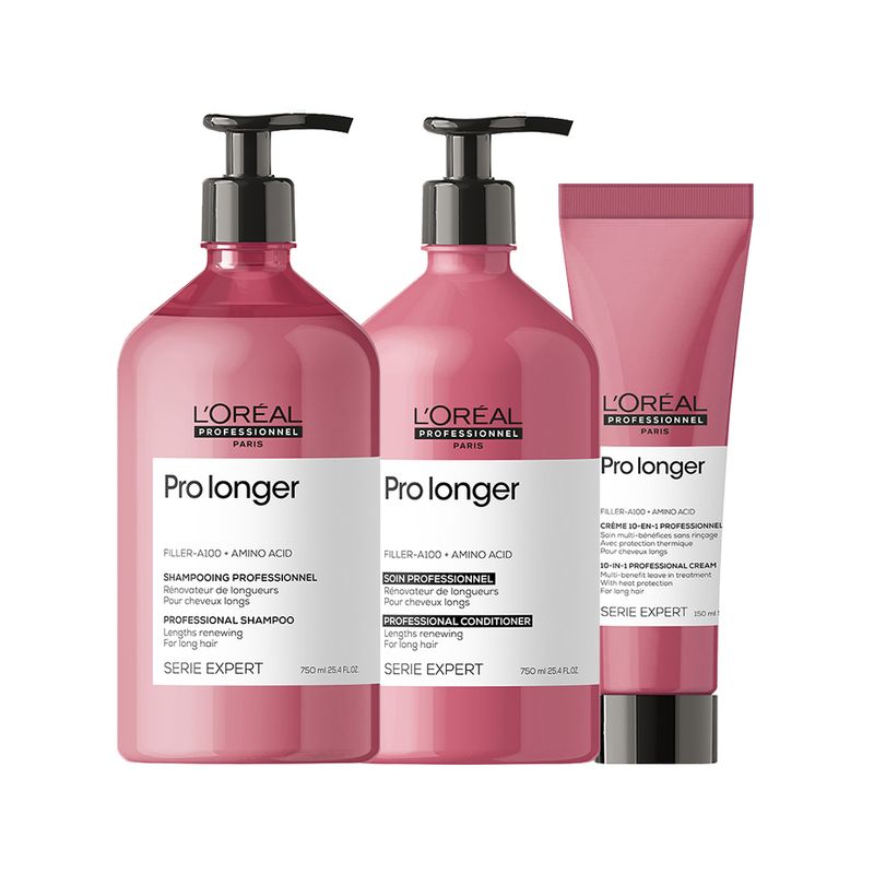 -Kit-L-Oreal-Professionnel-Serie-Expert-Pro-Longer----Shampoo-750-ml---Condicionador-750-ml---Leave-in-150-ml