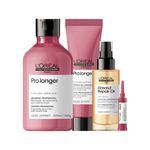 -Kit-L-Oreal-Professionnel-Serie-Expert-Pro-Longer----Shampoo-300-ml---Leave-in--150---Serum-90-ml---Ampola-15-ml