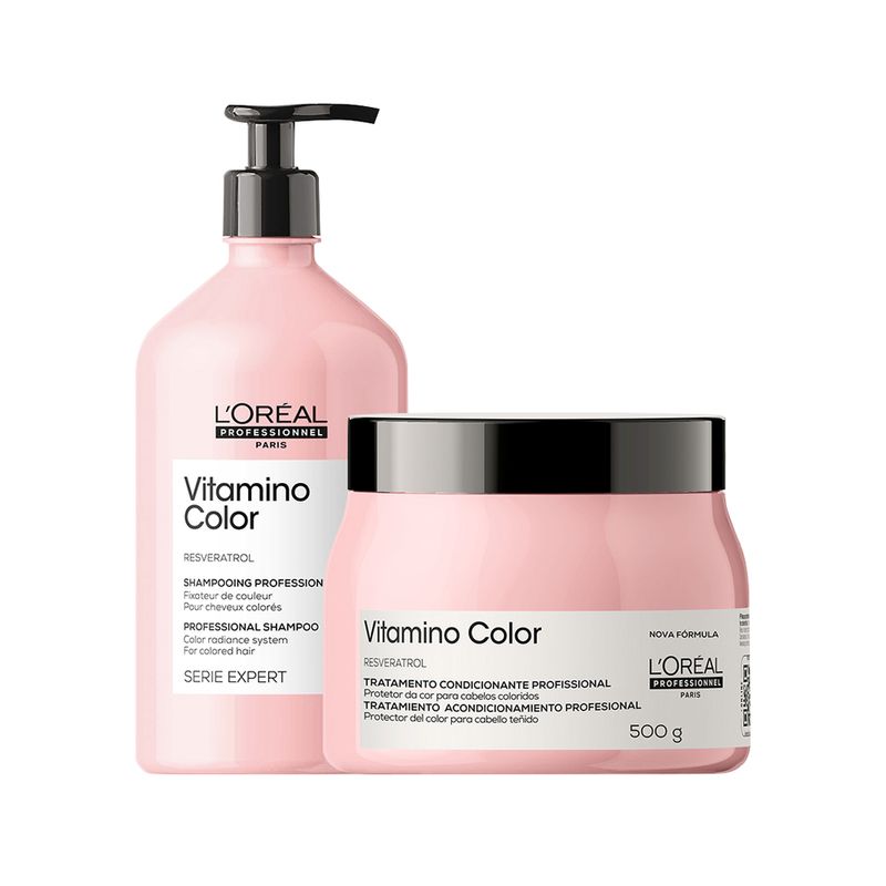 Kit-L-oreal-Professionnel-Serie-Expert-Vitamino-Color---Shampoo-750-ml---Mascara-500-g