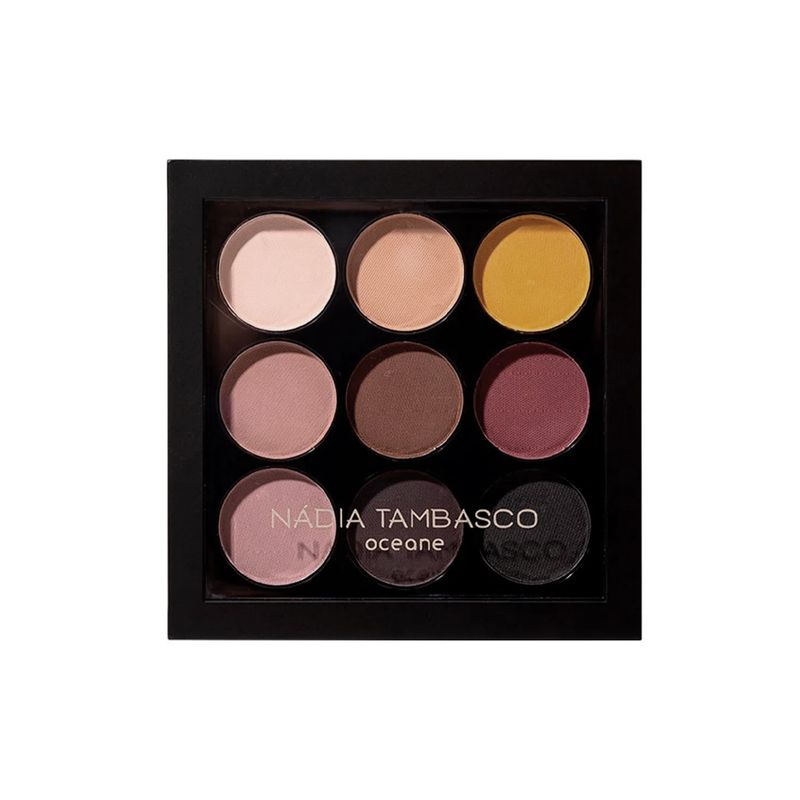 Paleta-de-Sombra-em-Po-Oceane-Nadia-Tambasco-To-Go-Matte-9-Shades-72-g