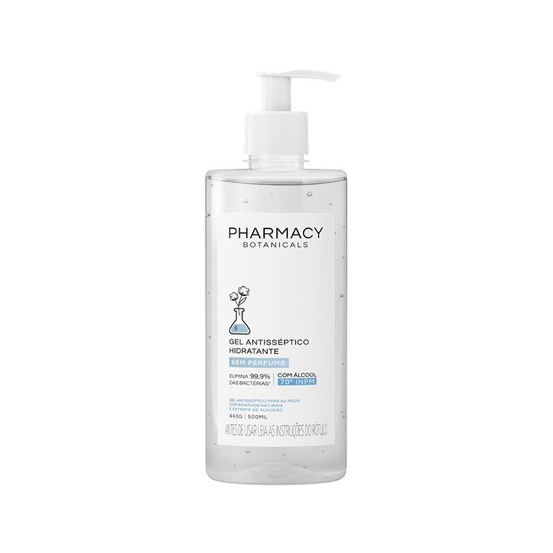 Gel-Antisseptico-Hidratante-Pharmacy-Botanicals-Sem-Perfume-500-ml
