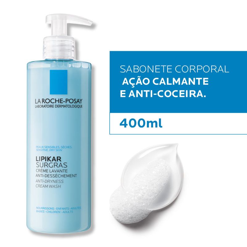 Sabonete-Liquido-Corporal-La-Roche-Posay-Lipikar-Surgras-400ml
